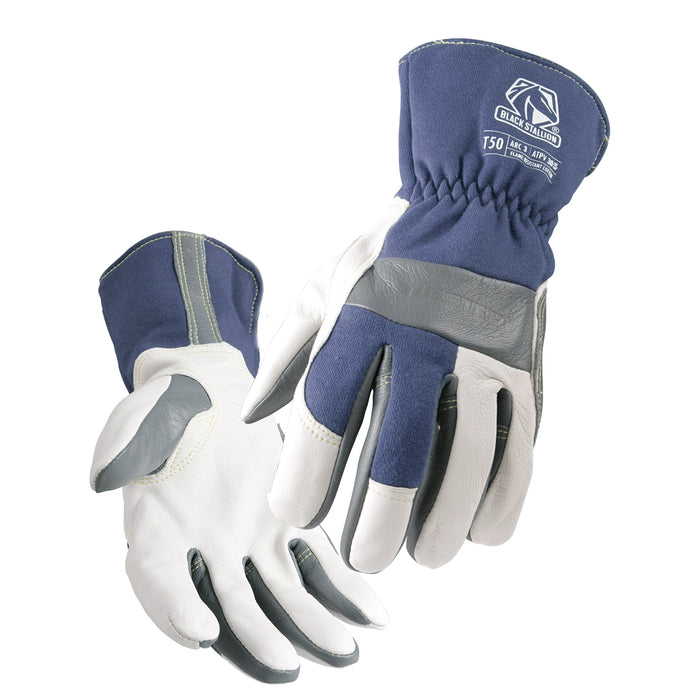 Premium Grain Goatskin & FR Cotton TIG Welding Glove