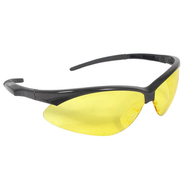 Rad-Apocalypse™ Safety Eyewear, w/Neck Cord, Black Temples