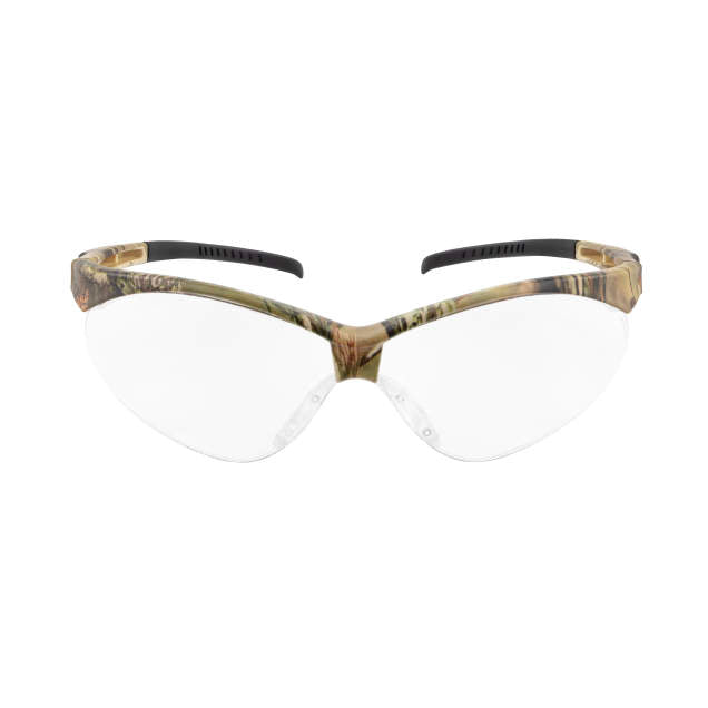 Rad-Apocalypse™ Camo Safety Eyewear, w/Neck Cord, Black Temples, Anti-Fog Lens