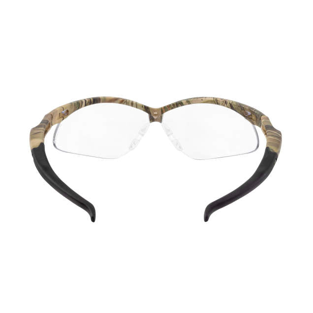 Rad-Apocalypse™ Camo Safety Eyewear, w/Neck Cord, Black Temples, Anti-Fog Lens
