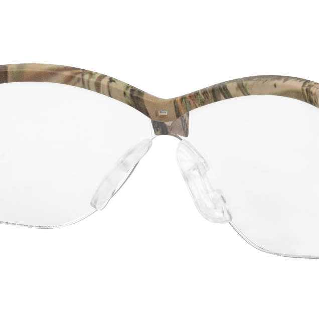 Rad-Apocalypse™ Camo Safety Eyewear, w/Neck Cord, Black Temples, Anti-Fog Lens