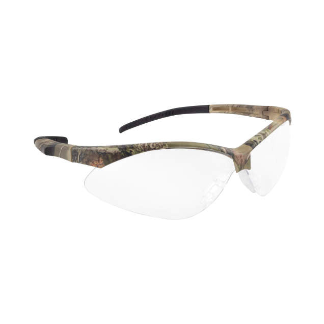 Rad-Apocalypse™ Camo Safety Eyewear, w/Neck Cord, Black Temples, Anti-Fog Lens