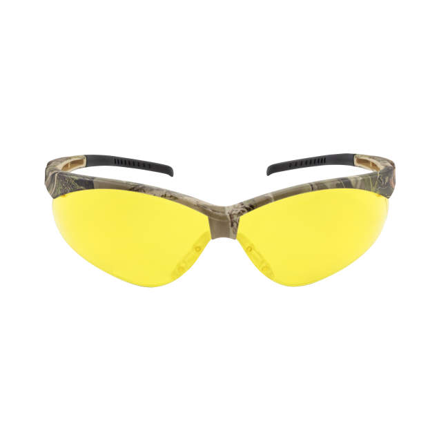 Rad-Apocalypse™ Camo Safety Eyewear, w/Neck Cord, Black Temples, Anti-Fog Lens