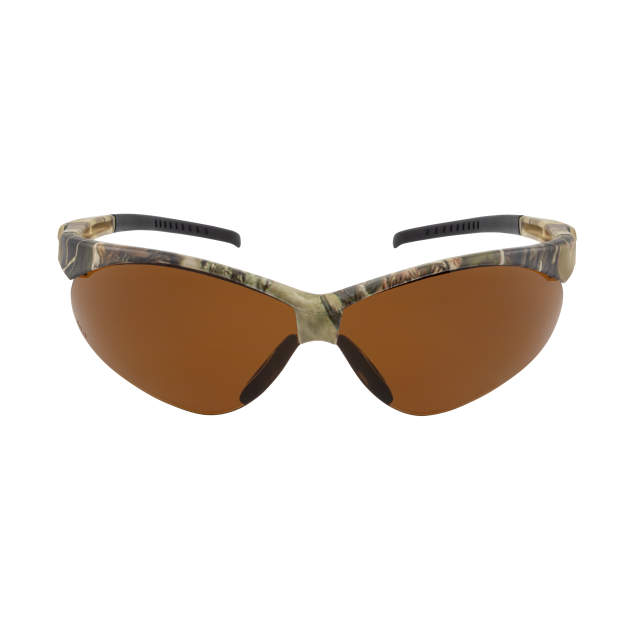 Rad-Apocalypse™ Camo Safety Eyewear, w/Neck Cord, Black Temples, Anti-Fog Lens