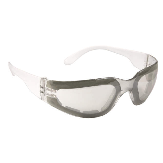 Mirage™ Foam Safety Eyewear, Clear Frame, Anti-Fog Lens