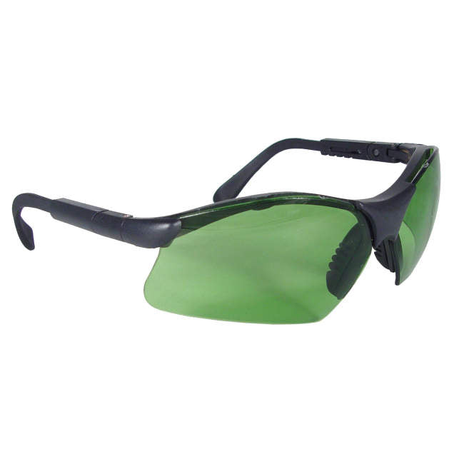 Revelation™ Safety Eyewear, 5-Position Ratchet Plus 4-Position Telescoping Black Temples, IR Lens
