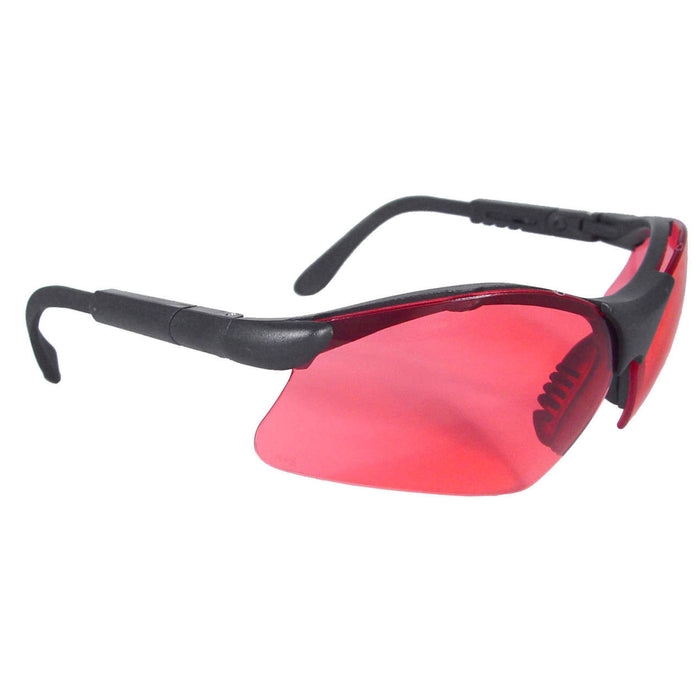 Revelation™ Safety Eyewear, 5-Position Ratchet Plus 4-Position Telescoping Black Temples
