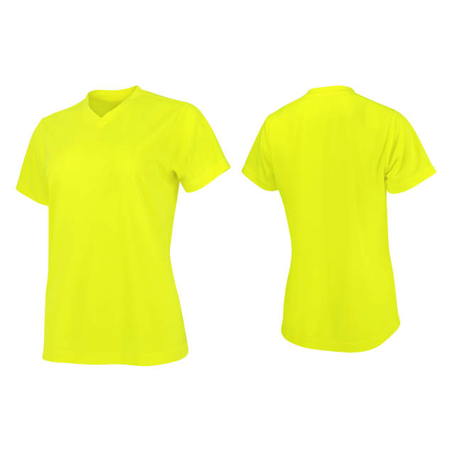 Radians Women's Non Rated Hi-Vis Short Sleeve Shirt with Max-Dri™