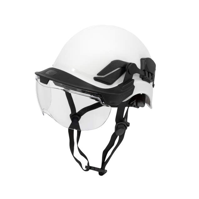 Titanium Shaped Visor- for Radians Titanium Climbing Style Helmets