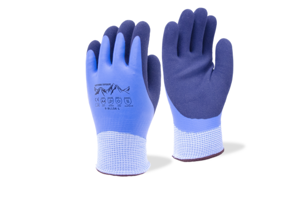 13g Fully Coated Latex Body, Sandy Microfoam Latex Coated Palm, Thermal Liner, ANSI/ISEA 105 Cut Level A4