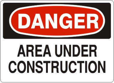 Danger Area Under Construction