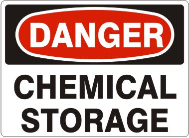 Danger Chemical Storage