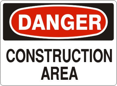 Danger Construction Area