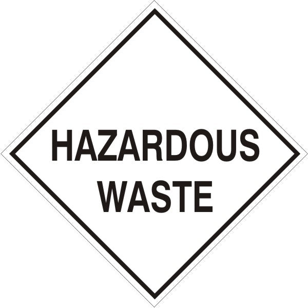 Hazardous Waste - Class 9 Placard