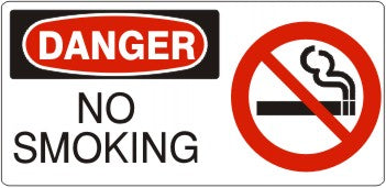 Danger No Smoking