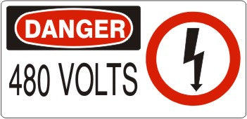 Danger 480 Volts