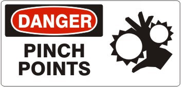 Danger Pinch Points