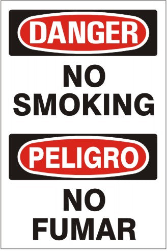 Danger No Smoking