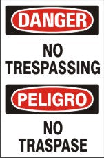 Danger No Trespassing