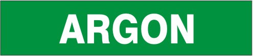 Argon Green/White Pipe Marker