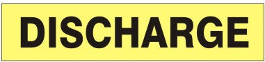 Discharge Pipe Marker — Safety & Packaging Sales