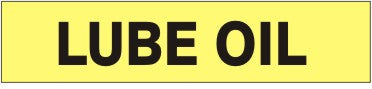 Lube Oil Pipe Marker