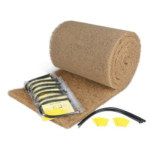 Coir Drain Debris Filter, 21' x 27" x 1½"