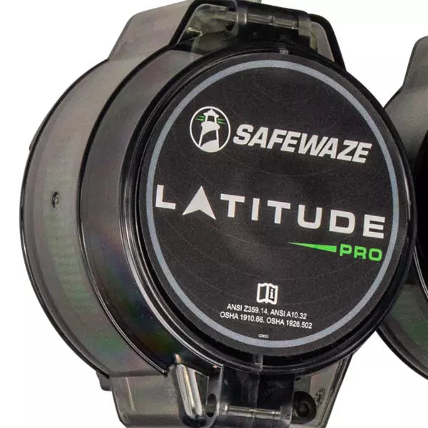 Latitude Pro 7' Dual Leg (20") Tie Back Retractable w/ 3/4″ Steel Tie Back Snaphook & 9013 BWB, Class 1