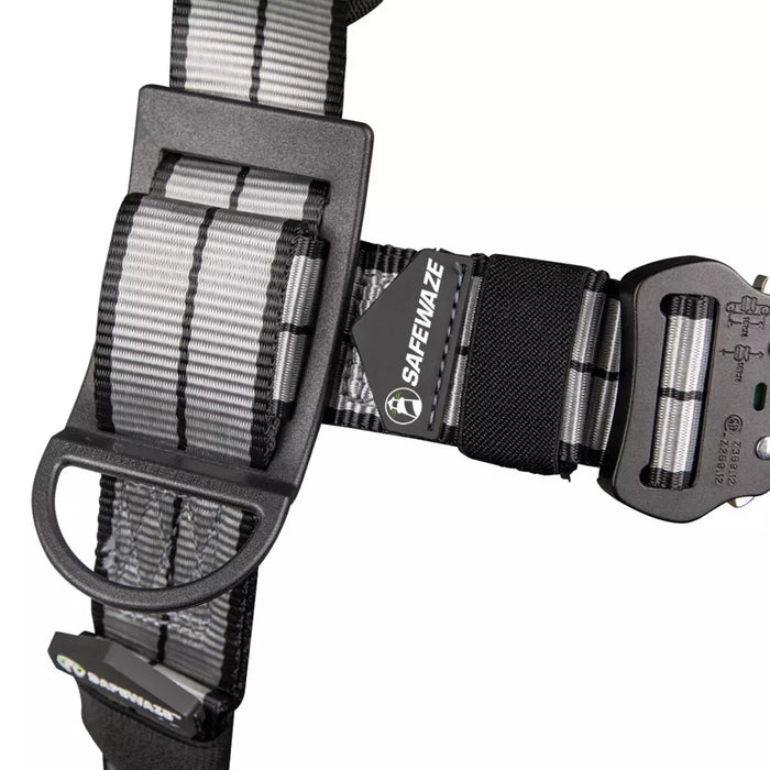 Pro+ Slate Construction Harness with Aluminum Front D-ring