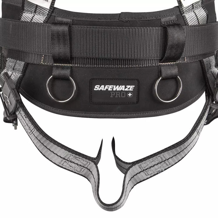 Pro+ Slate Construction Harness with Aluminum Front D-ring
