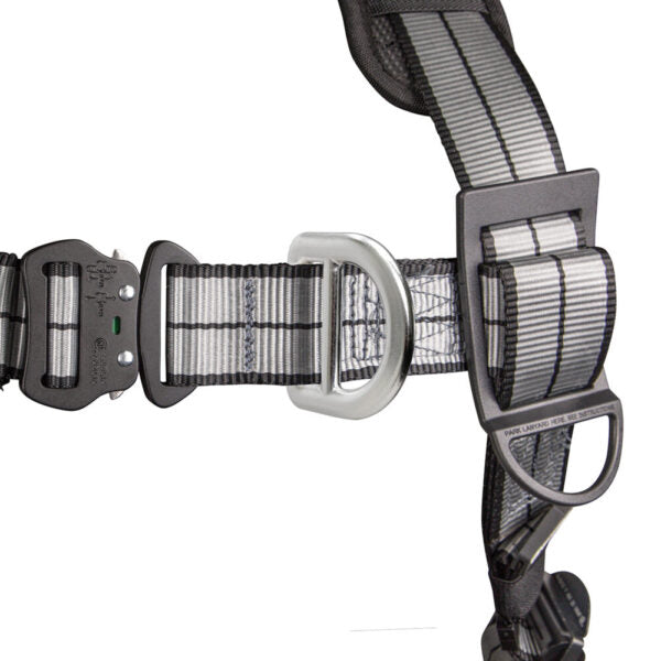 Pro+ Slate Construction Harness with Aluminum Front D-ring