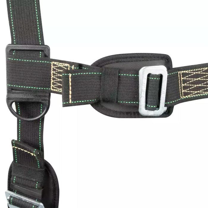 Arc Flash Full Body Harness: 1D, MB Chest, TB Legs