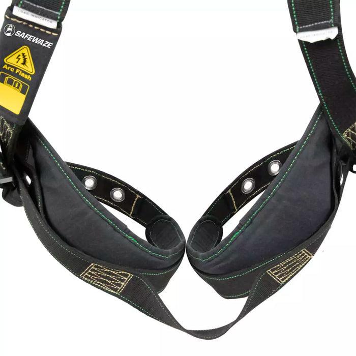 Arc Flash Full Body Harness: 1D, MB Chest, TB Legs