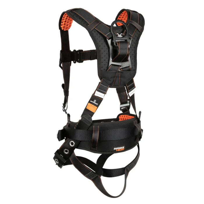 V-Select Construction Harness: Dorsal D-Ring, Quick-Connect Chest, Tongue Buckle Legs