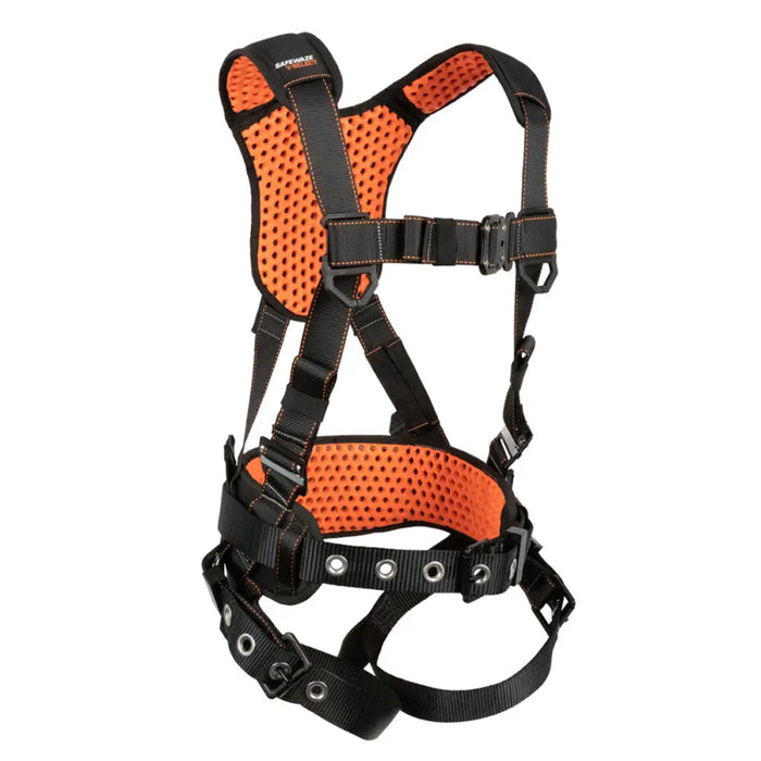 V-Select Construction Harness: Dorsal D-Ring, Quick-Connect Chest, Tongue Buckle Legs