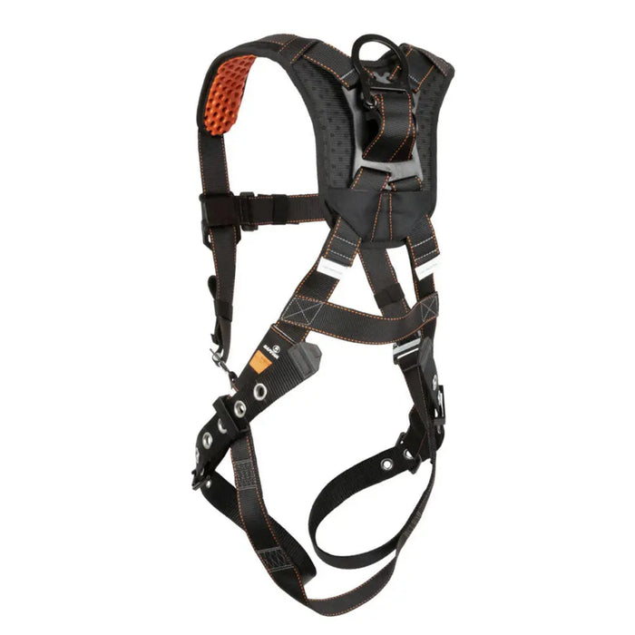 V-Select Full Body Harness: Dorsal D-Ring, Mating Buckle Chest, Tongue Buckle Legs