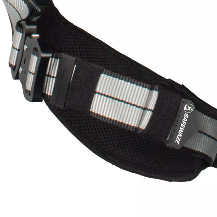 Pro+ Slate Construction Harness w/ Dorsal SRL Link, Aluminum D-rings, QC Buckles/Torso Adjusters