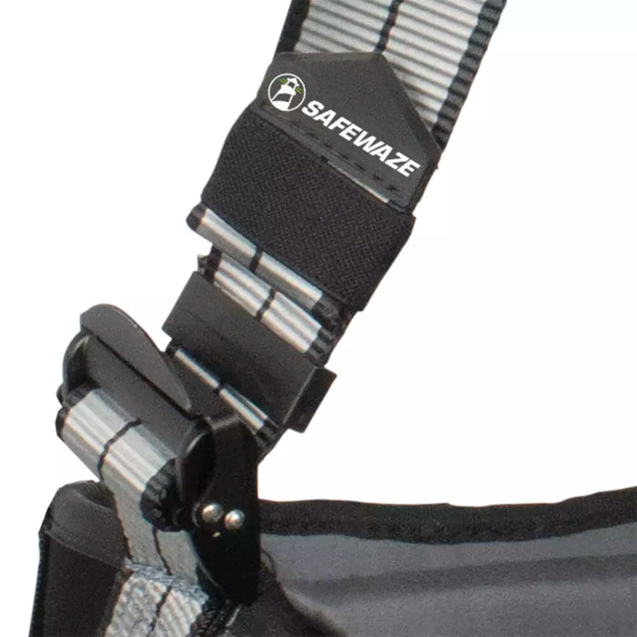 Pro+ Slate Construction Harness w/ Dorsal SRL Link, Aluminum D-rings, QC Buckles/Torso Adjusters
