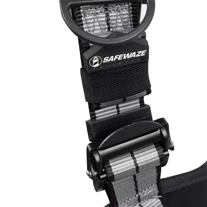 PRO+ Slate Construction Harness w/Dorsal SRL Link, Aluminum D-rings, Quick-Connect Buckles & Torso Adjusters