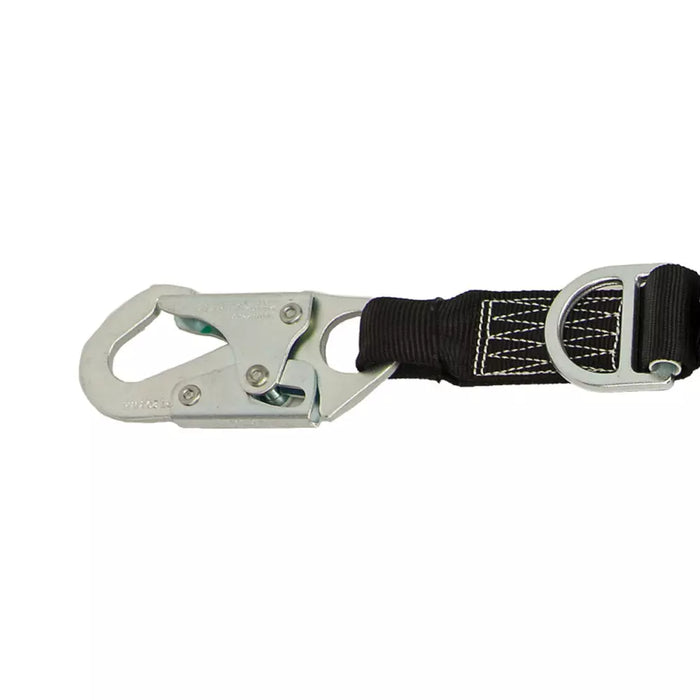 Leading Edge 6’ Energy Absorbing Lanyard : Dual Leg, Snap Hooks