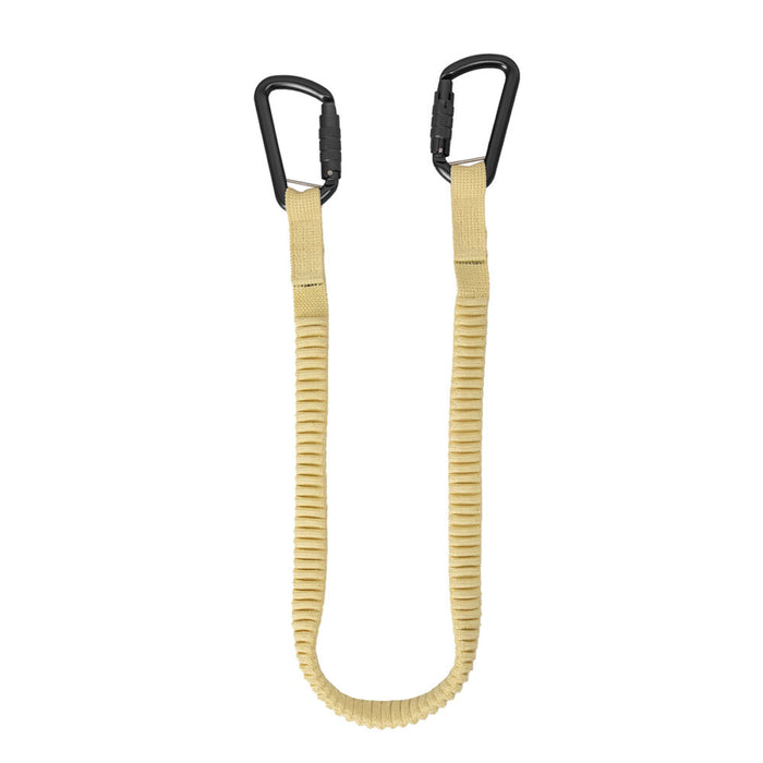 5 lb. Arc Flash Elasticated Tool Tether with Carabiner, Cinch