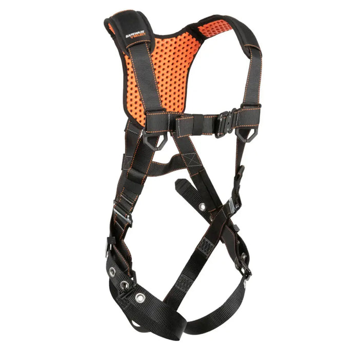 V-Select Full Body Harness: Dorsal D-Ring, Quick-Connect Chest, Tongue Buckle Legs