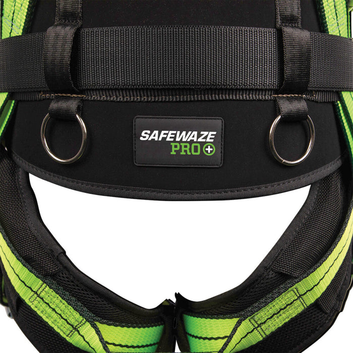 PRO+ No-Tangle 3 D-Ring Harness w/Quick Connect Chest, Grommet Leg Straps, Trama Relief