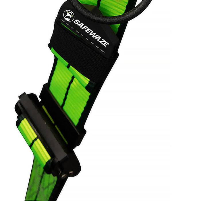 PRO+ No-Tangle Single D-Ring Harness w/Quick Connect Chest, Grommet Leg Straps, Trama Relief