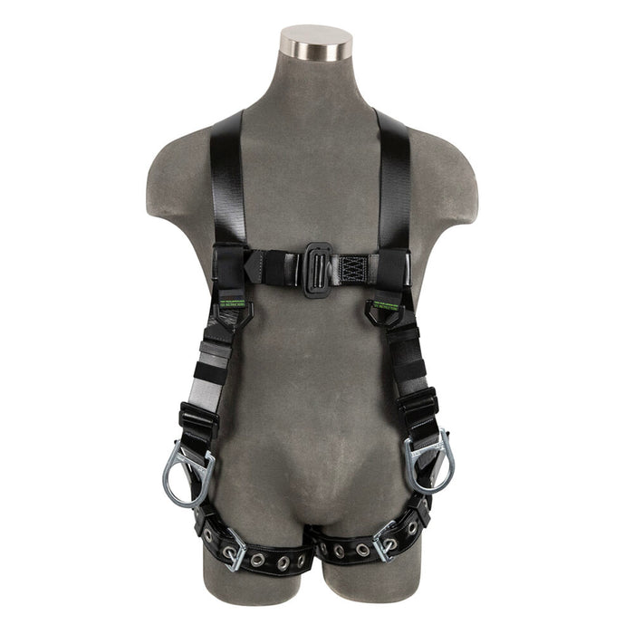 PRO-Shield Full Body Harness: 3D, DE MB Chest, TB Legs