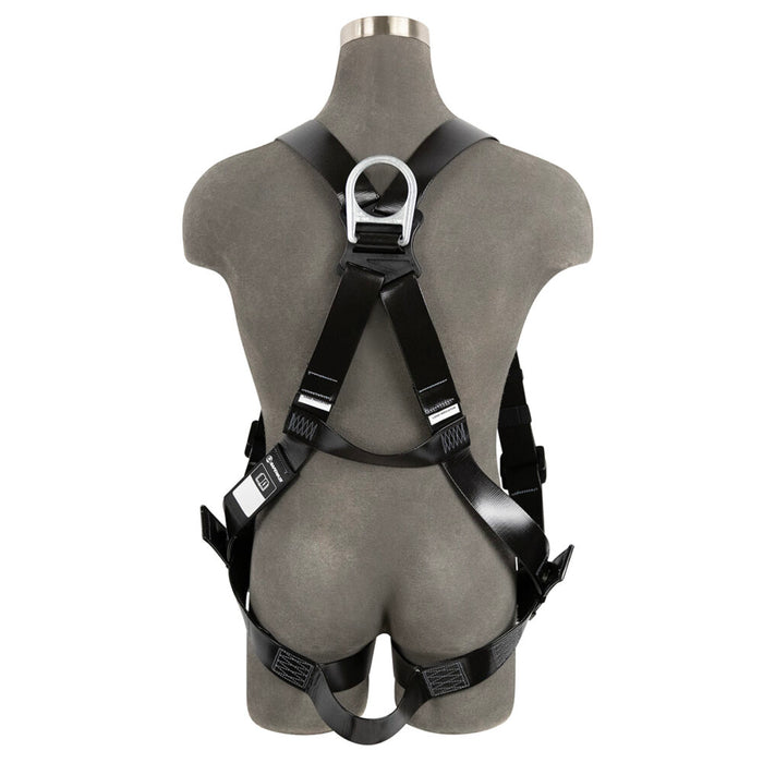 PRO-Shield Full Body Harness: Dorsal D-Ring, Dielectric Offset Mating Buckle Chest, Tongue Buckle Leg