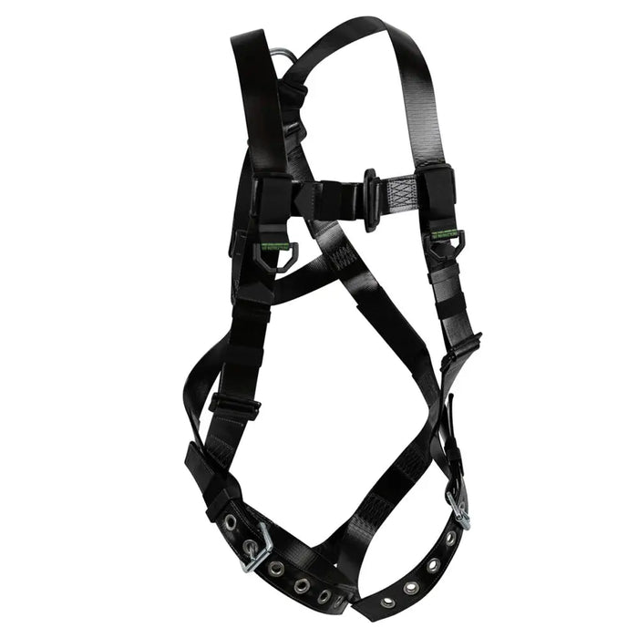 PRO-Shield Full Body Harness: Dorsal D-Ring, Dielectric Offset Mating Buckle Chest, Tongue Buckle Leg