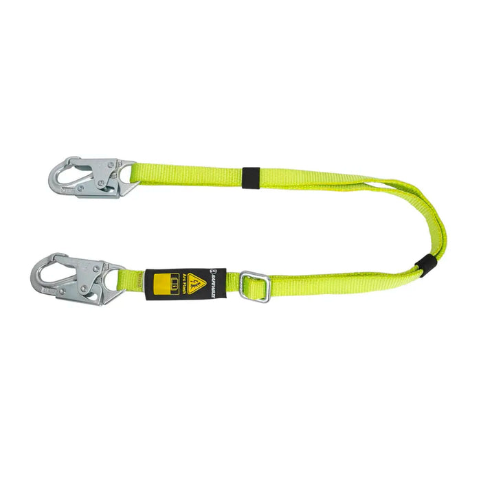 Arc Flash 4-6′ Adjustable Web Restraint Lanyard, Snap Hooks
