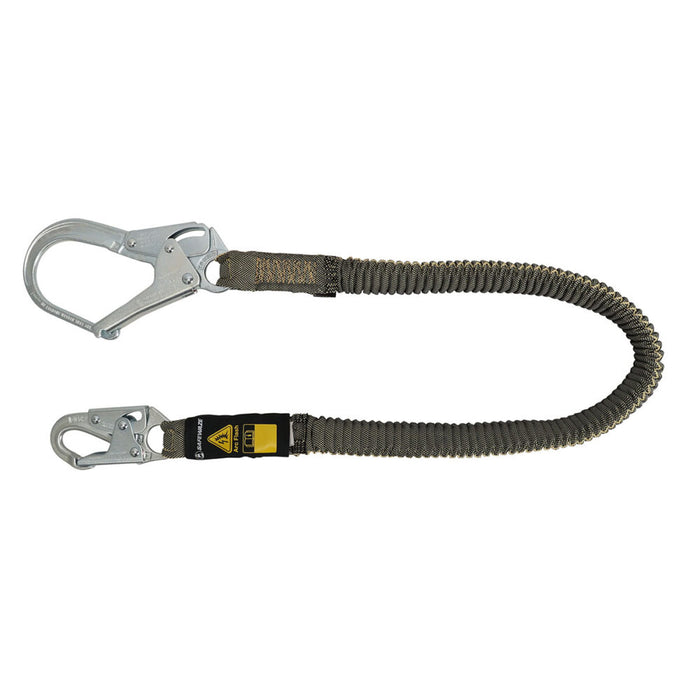 Arc Flash 6′ Stretch Internal Energy Absorbing Lanyard, Aramid