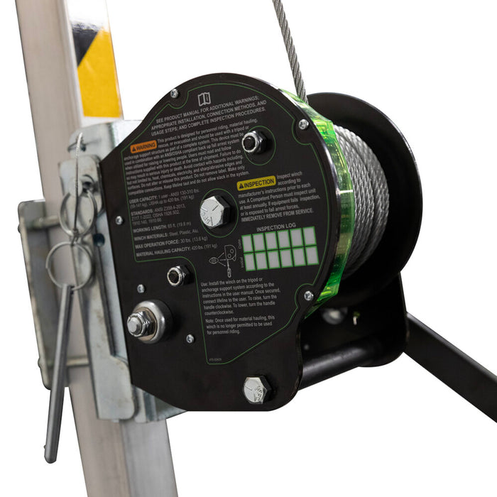 65' Mini Personnel Winch – Cable